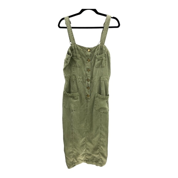 Avec Les Filles Dresses & Skirts - Avec Les Filles Overall Coverall Style Dress Olive Green Size 10